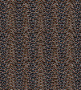 V&A Jaipur Fabric by Arley House Rust