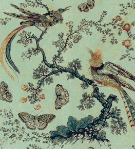 V&A Paradise Fabric by Arley House Moss