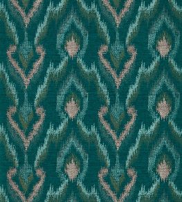 Velluto Wallpaper by Clarke & Clarke Teal