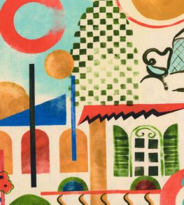 Veranda Fabric by MINDTHEGAP Multi