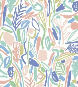 Verdure Wallpaper by Ohpopsi Periwinkle