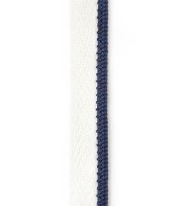 Vertelli Piping Performance Trim by Christopher Farr Cloth Azzurro