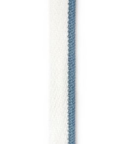 Vertelli Piping Performance Trim by Christopher Farr Cloth Blue