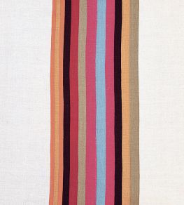 Vertical Fabric by Christopher Farr Cloth Orange