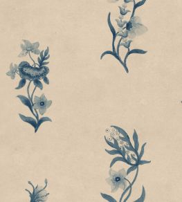 Victoria Wallpaper by Sandberg Blue