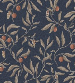 Vinnie Wallpaper by Sandberg Classic Blue