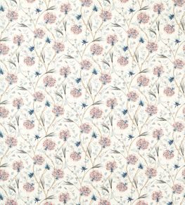 Wallichi Fabric by Zoffany Faded Madder/Indigo