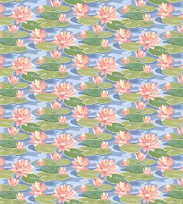 Waterlily Wallpaper by Ohpopsi Cornflower