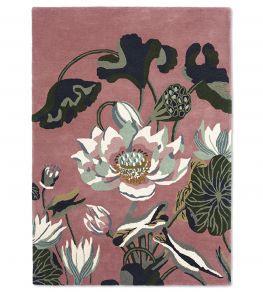 Waterlily Rug by Wedgwood Dusty Rose