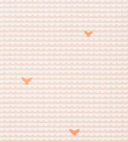 We Sailed Away Wallpaper by Christopher Farr Cloth Guava