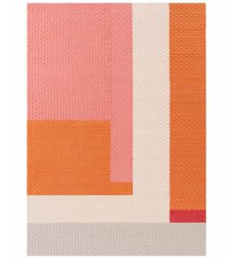 Weave Meeting Point Rug by GAN Orange