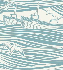 Whitby Wallpaper by Mini Moderns High Tide