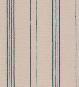 Wichita Stripes Fabric by MINDTHEGAP Taupe Blue