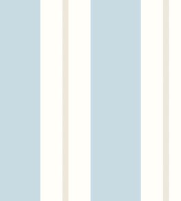 Wide Multi Stripe Wallpaper by Ohpopsi Wedgewood