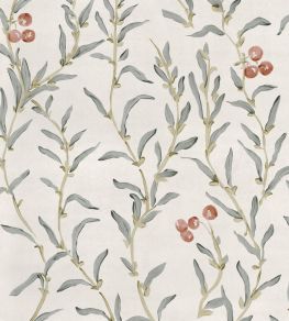 Wild Blackthorn Wallpaper by Coordonne Vermillion