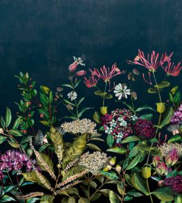 Wild Floral Mural by Coordonne Day