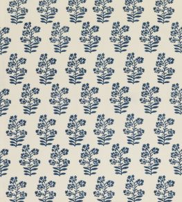 Wild Flower Fabric by Baker Lifestyle Indigo