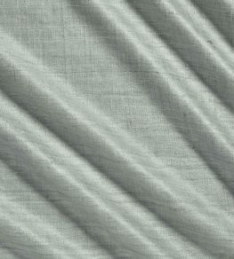 Wild Silk Fabric by James Hare Smoke Green
