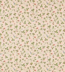 Wild Strawberry Fabric by Clarke & Clarke Blush