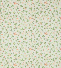 Wild Strawberry Fabric by Clarke & Clarke Dove