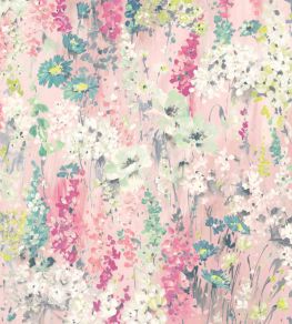 Wilderness Fabric by Woodchip & Magnolia Shell Pink
