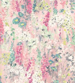 Wilderness Wallpaper by Woodchip & Magnolia Shell Pink