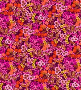 Wildflower Meadow Fabric by Harlequin Carnelian/Spinel/Amethyst