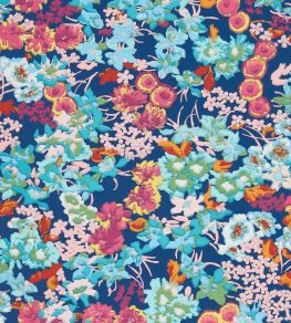 Wildflower Meadow Wallpaper by Harlequin Lapis/Carnelian/Aquamarine