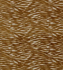 Wildstripe Fabric by Clarke & Clarke Bronze