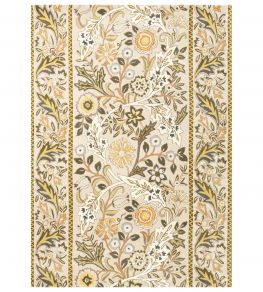 Wilhelmina Rug by Morris & Co Linen Mustard