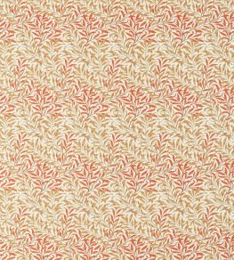 Willow Boughs Fabric by Morris & Co Russet / Ochre
