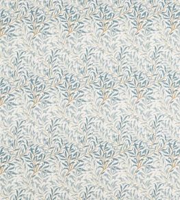 Willow Boughs Wide Width Fabric by Morris & Co Mineral Blue