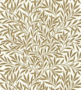 Willow Wallpaper by Morris & Co Cream/Brown