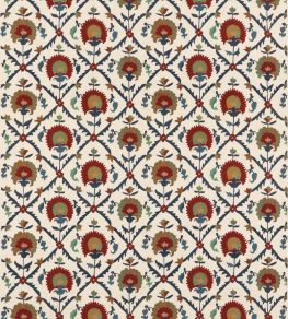 Winchelsea Fabric by GP & J Baker Red/Blue