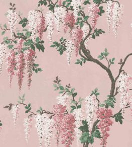 Wisteria Fabric by Woodchip & Magnolia Pink Bloom