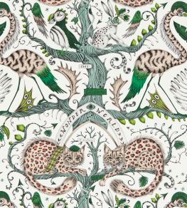 Wonder World Wallpaper by Clarke & Clarke Emerald