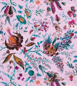 Wonderland Floral Wallpaper by Harlequin Amethyst/ Lapis/Ruby