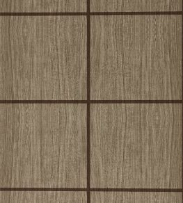 Wood Blocks Wallpaper by Harlequin Walnut/Gloss