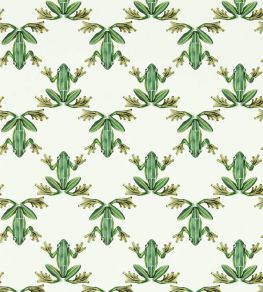 Wood Frog Wallpaper by Harlequin Forest / Chalk
