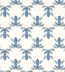 Wood Frog Wallpaper by Harlequin Wild Water / Chalk
