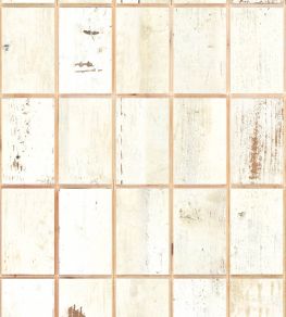 Wood Tiles Wallpaper by NLXL White