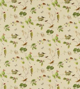 Woodland Chorus Fabric by Sanderson Birch/Multi