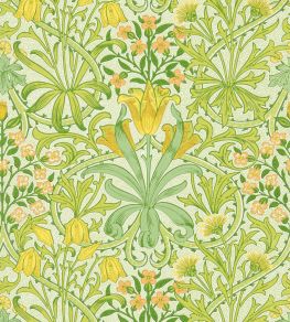 Woodland Weeds Wallpaper by Morris & Co Sap Green