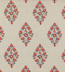 Wooton Fabric by GP & J Baker Red/Blue