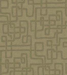 Woven Lines Wallpaper by Eijffinger Green