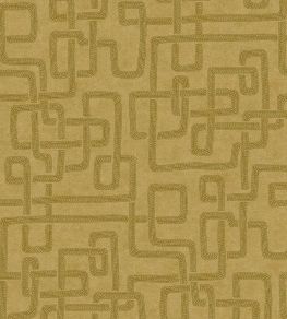 Woven Lines Wallpaper by Eijffinger Yellow/Ocher