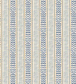 Wriggle Room Wallpaper by GP & J Baker Blue/Yellow