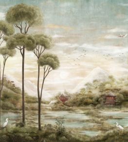 Xi Hu Lake Mural by Coordonne Jade