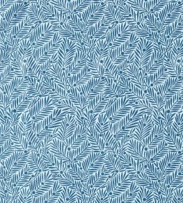 Yew & Aril Fabric by Morris & Co Indigo