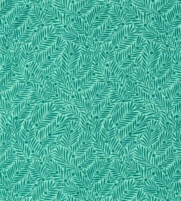 Yew & Aril Fabric by Morris & Co Teal